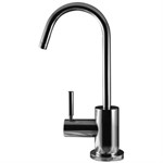 Hot Water Faucet with Contemporary Round Body & Handle